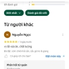 Đánh giá của chị Nguyễn Ngọc 