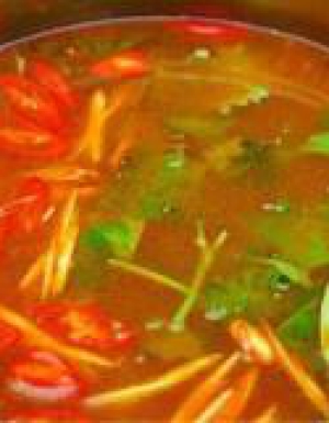 Nước lẩu chua thêm