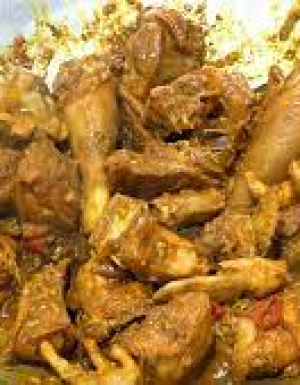 Gà ta nấu giả cầy