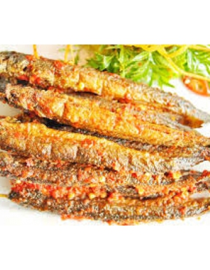 Cá kèo nướng sa tế