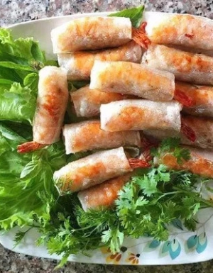 Chả tôm chiên giòn