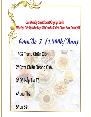 COMBO 7 (1.000K/BÀN)