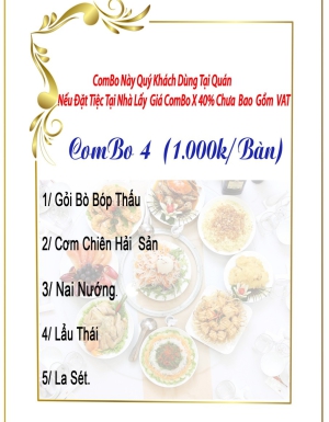 COMBO 4 (1.000K/BÀN)