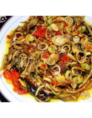 Rắn xào xả ớt