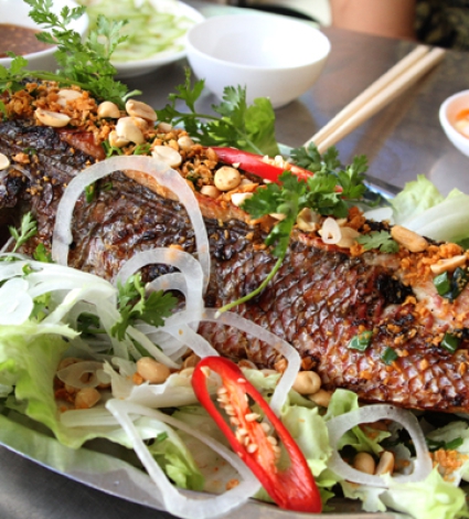 CÔNG THỨC LÀM MÓN CÁ LÓC NHỒI THỊT HẤP NGON TUYỆT