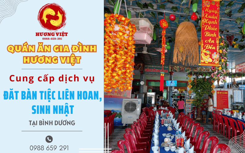 dịch vụ đặt bàn tiệc