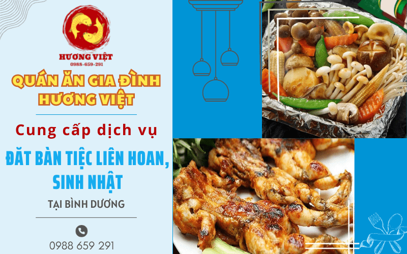 dịch vụ đặt bàn tiệc