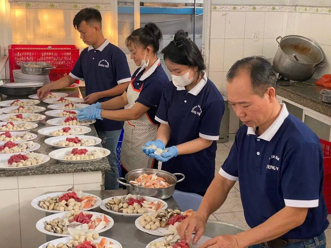 quán ăn hương việt bến cát bình dương