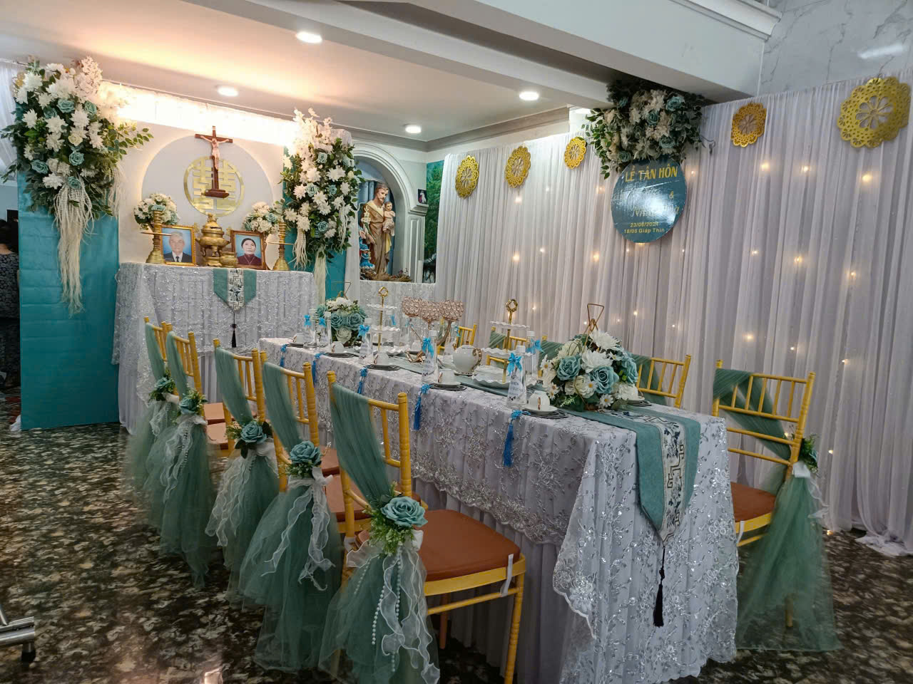 tiệc cưới trọn gói bên cát bình dương